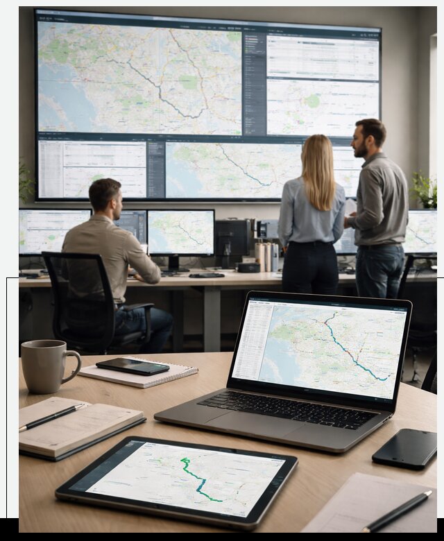 Трекинг грузов и Fleet Management, мониторинг автопарка в Иркутске