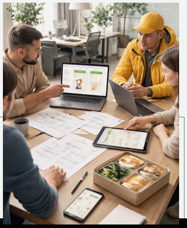 Разработка агрегатора доставки еды в Иркутске от 15629 р., АвикейРкт