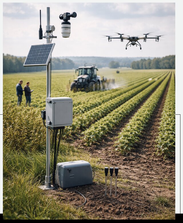 Разработка IoT мониторинга полей в Иркутске от 8856 р. | АвикейРкт